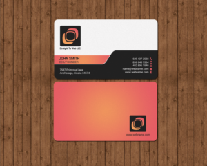 Business Card Design by chandrayaan.creative for Straight To Web LLC | Design: #16658983