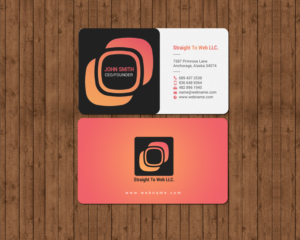 Business Card Design by chandrayaan.creative for Straight To Web LLC | Design: #16659079
