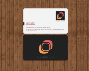 Business Card Design by chandrayaan.creative for Straight To Web LLC | Design: #16659080