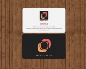 Business Card Design by chandrayaan.creative for Straight To Web LLC | Design: #16659081