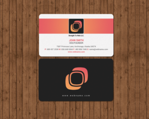 Business Card Design by chandrayaan.creative for Straight To Web LLC | Design: #16659143
