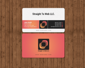 Visitenkarten-Design von chandrayaan.creative für Straight To Web LLC | Design: #16659146
