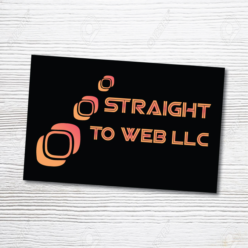 Business Card Design by MGC creazioni grafiche for Straight To Web LLC | Design #16739779