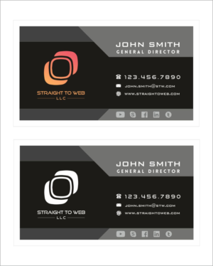 Need a sleek, professional business card design for a Web Development business | Business Card Design by chameerakasundb