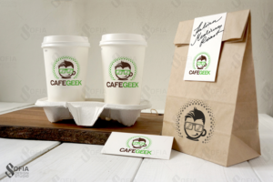 CafeGeek - Online education, courses, lectures and quick guides in a playful way | Packaging Design by SofiaDesignStudio