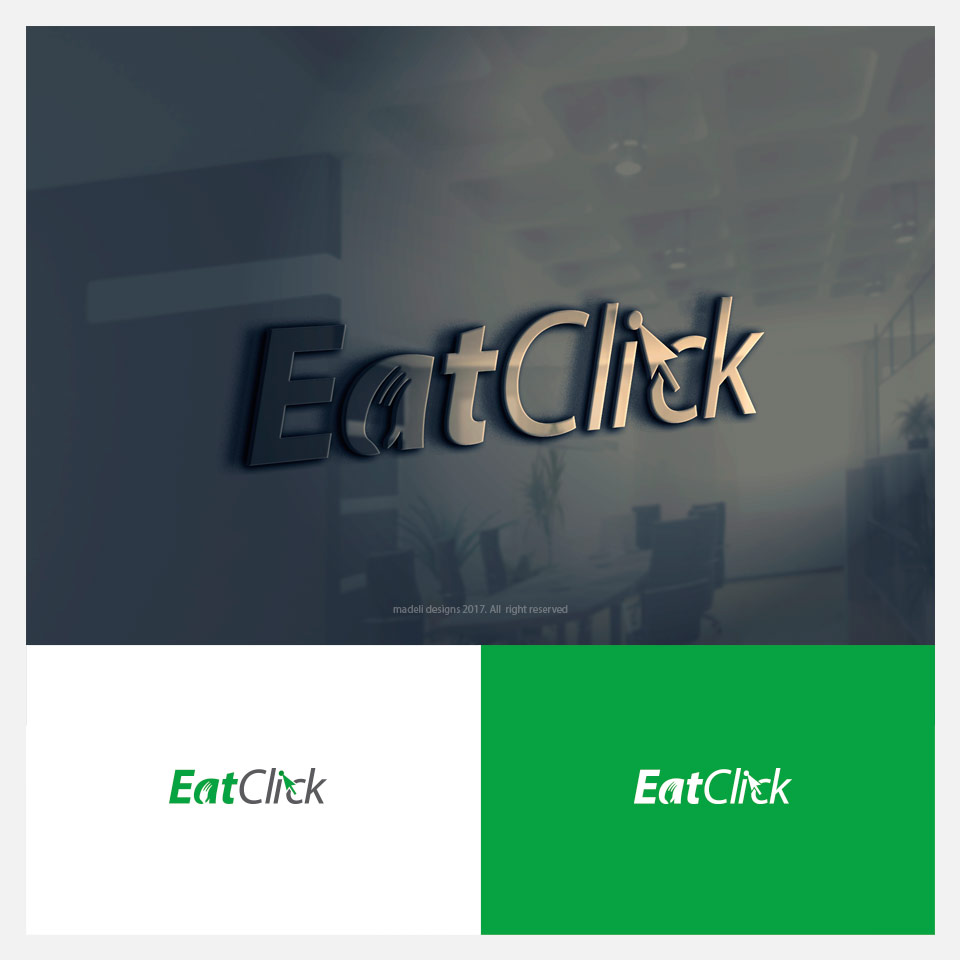 Logo Design by madeli for EatClick | Design #16771934