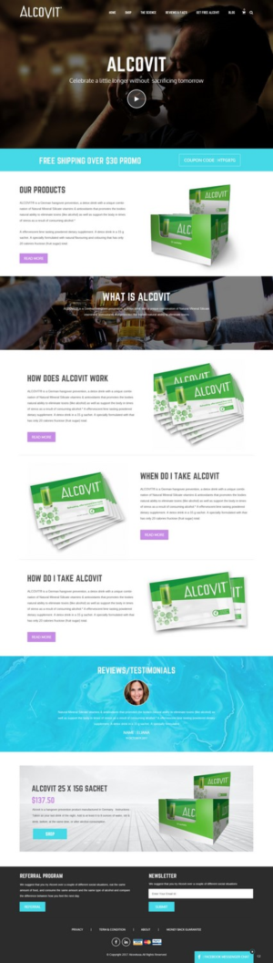 Wordpress Design by pb for Digi_Vest | Design: #16618211
