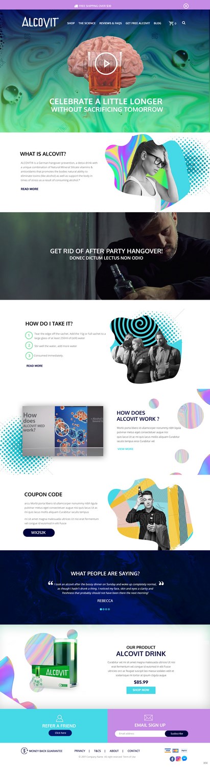 Wordpress Design by pb for Digi_Vest | Design: #16633032