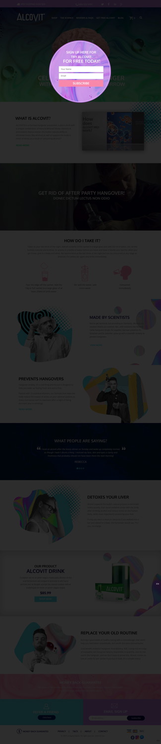 Wordpress Design by pb for Digi_Vest | Design #16713162