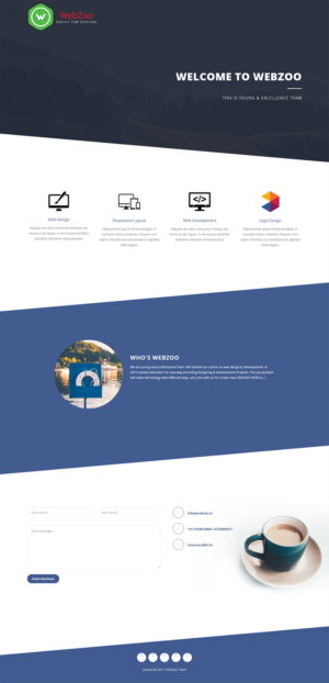 Wordpress Design by webzoo for Digi_Vest | Design #16638739