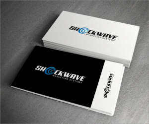 Diseño de Logo por aglaronde23 para Shockwave Marketing Systems | Diseño: #16638320