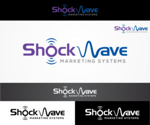 Logo-Design von sangeloenriquez für Shockwave Marketing Systems | Design #16622230