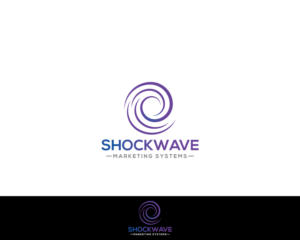 Logo Design by MAWBM for Shockwave Marketing Systems | Design: #16630558