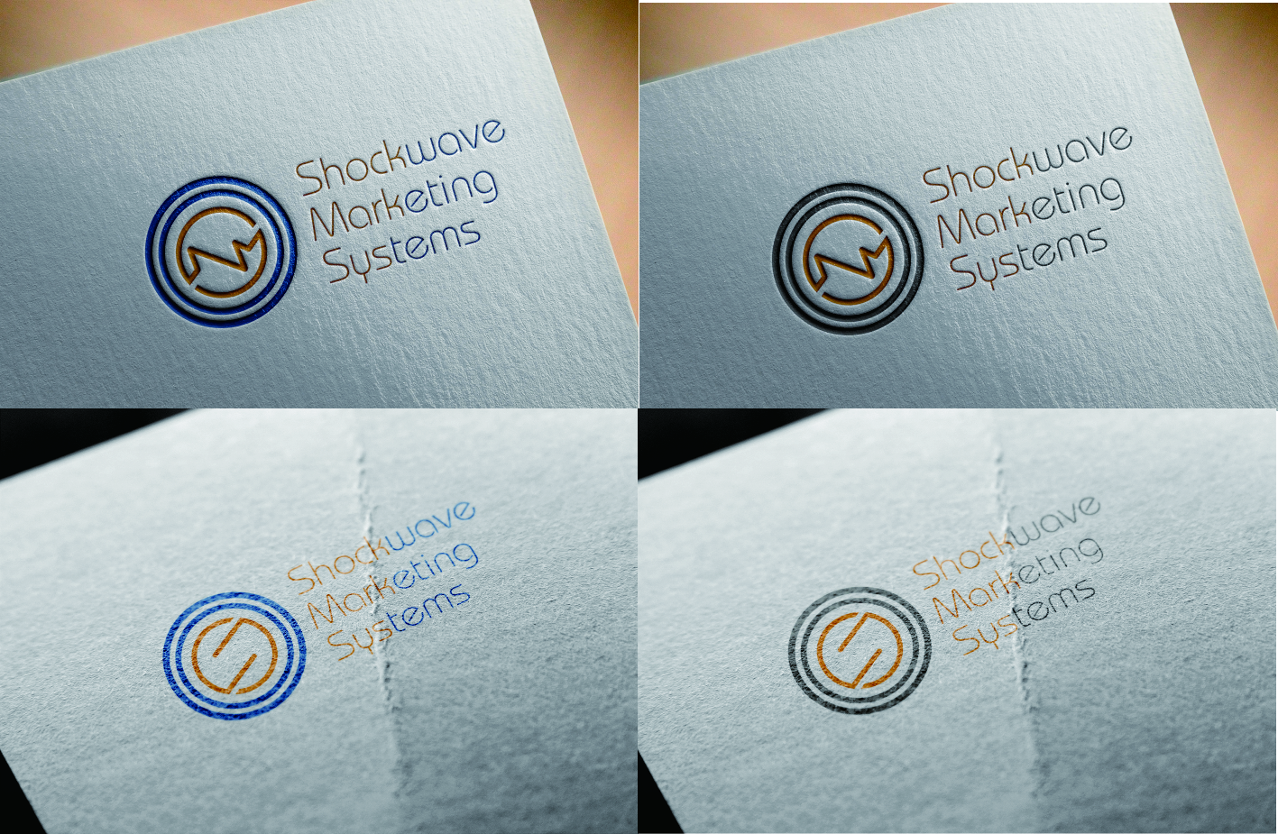 Logo Design by Iqbal Nelson for Shockwave Marketing Systems | Design #16655698