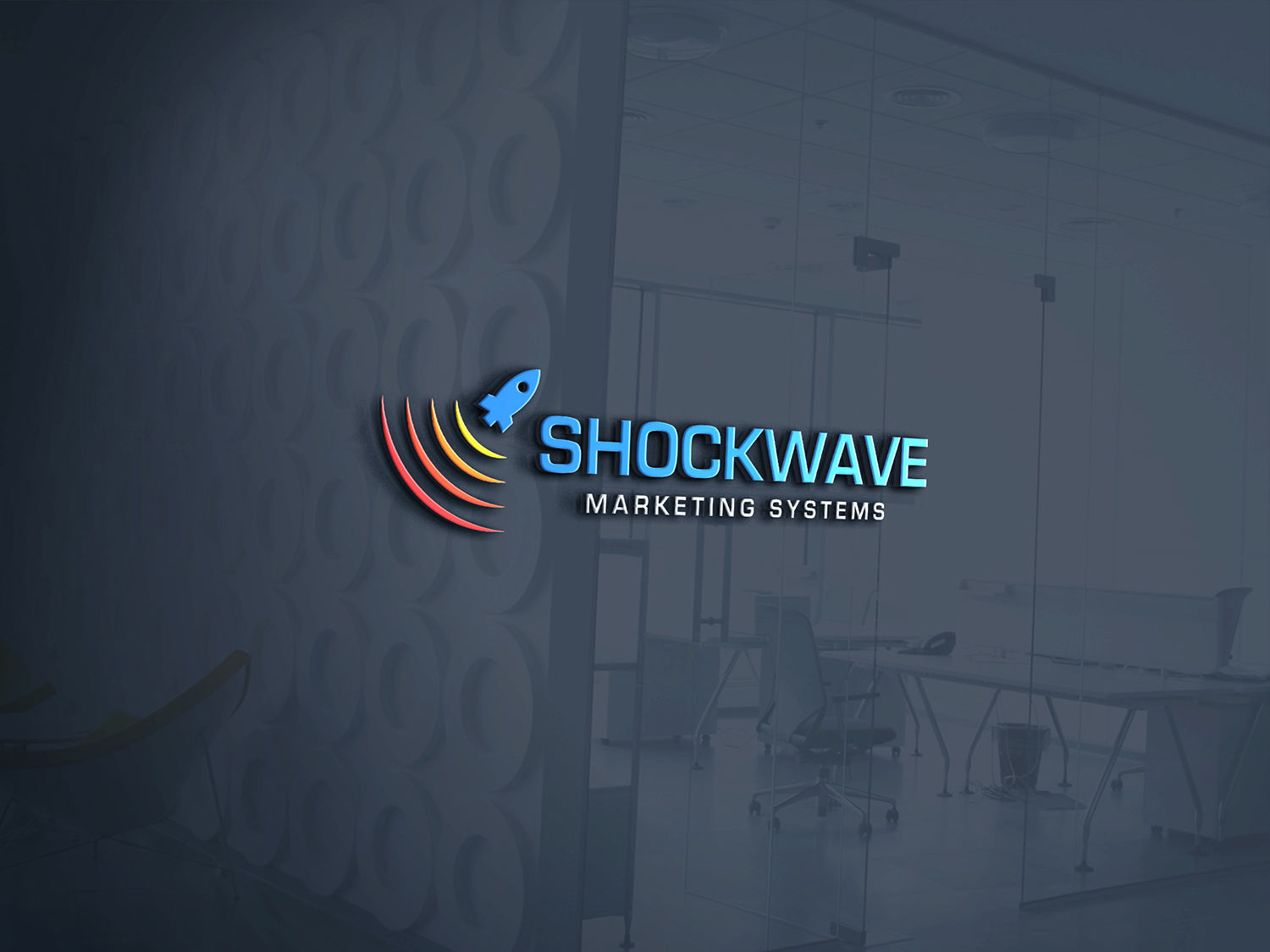 Logo Design by Muhammad Imran 3 for Shockwave Marketing Systems | Design #16622812