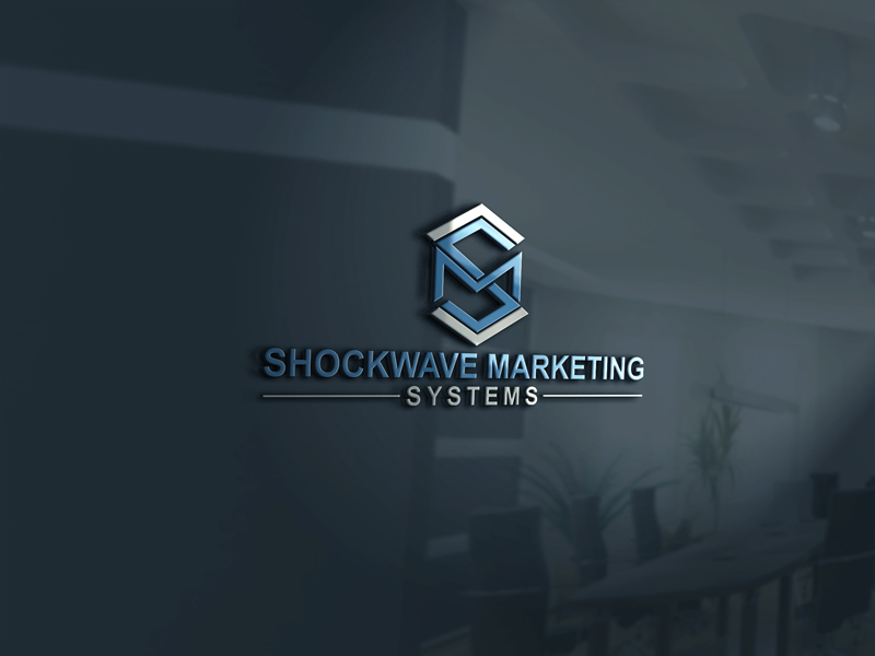 Logo Design by GaryMckinnon for Shockwave Marketing Systems | Design #16621718