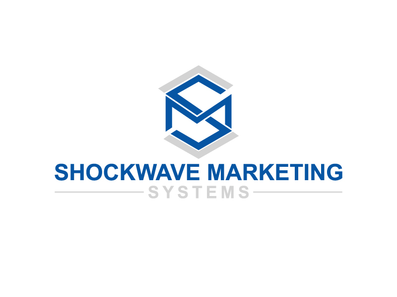 Logo Design by GaryMckinnon for Shockwave Marketing Systems | Design #16621720