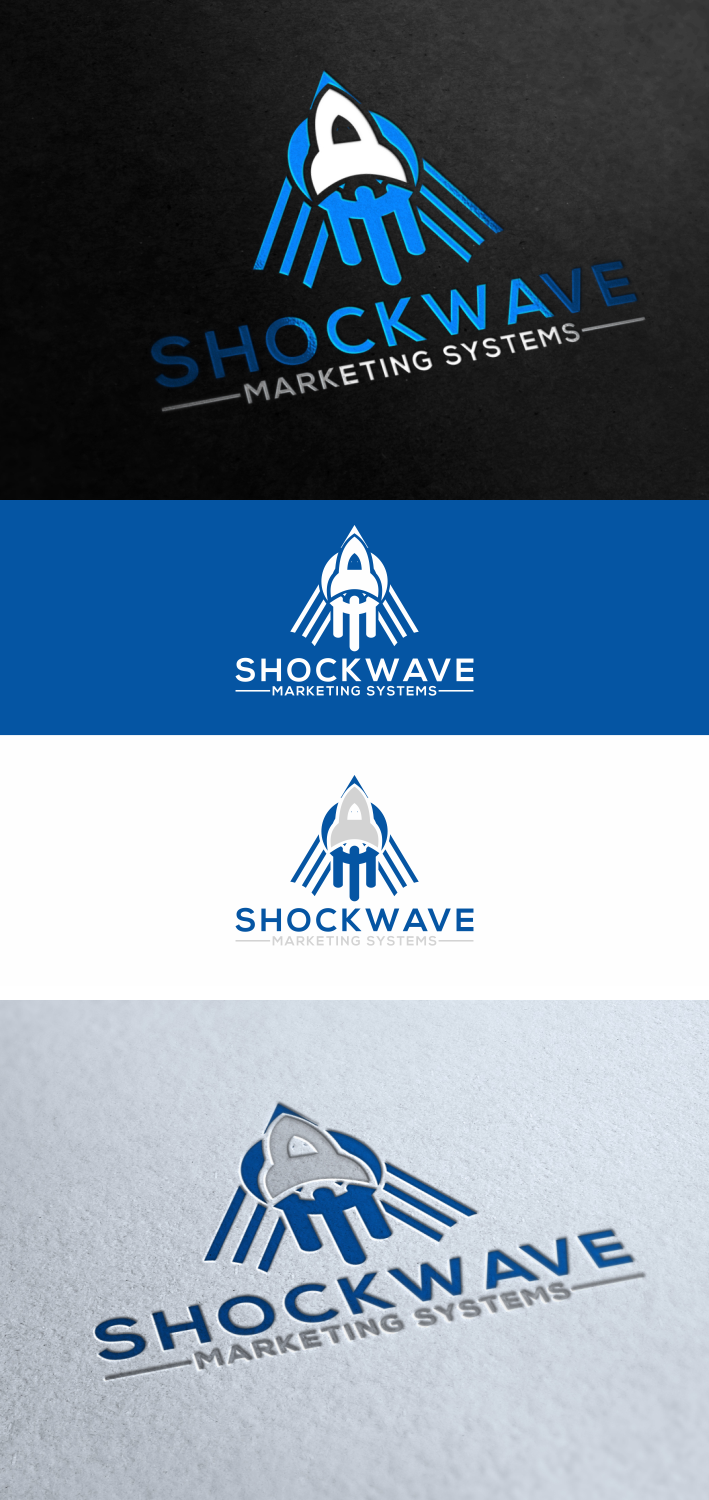 Logo Design by aqilazhifara for Shockwave Marketing Systems | Design #16677493