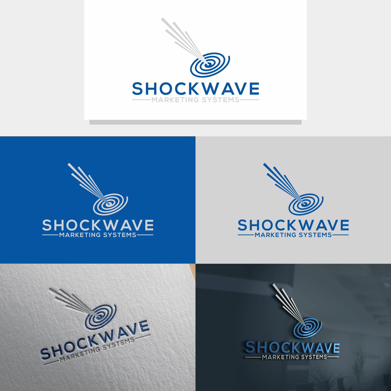 Logo Design by aqilazhifara for Shockwave Marketing Systems | Design #16691759