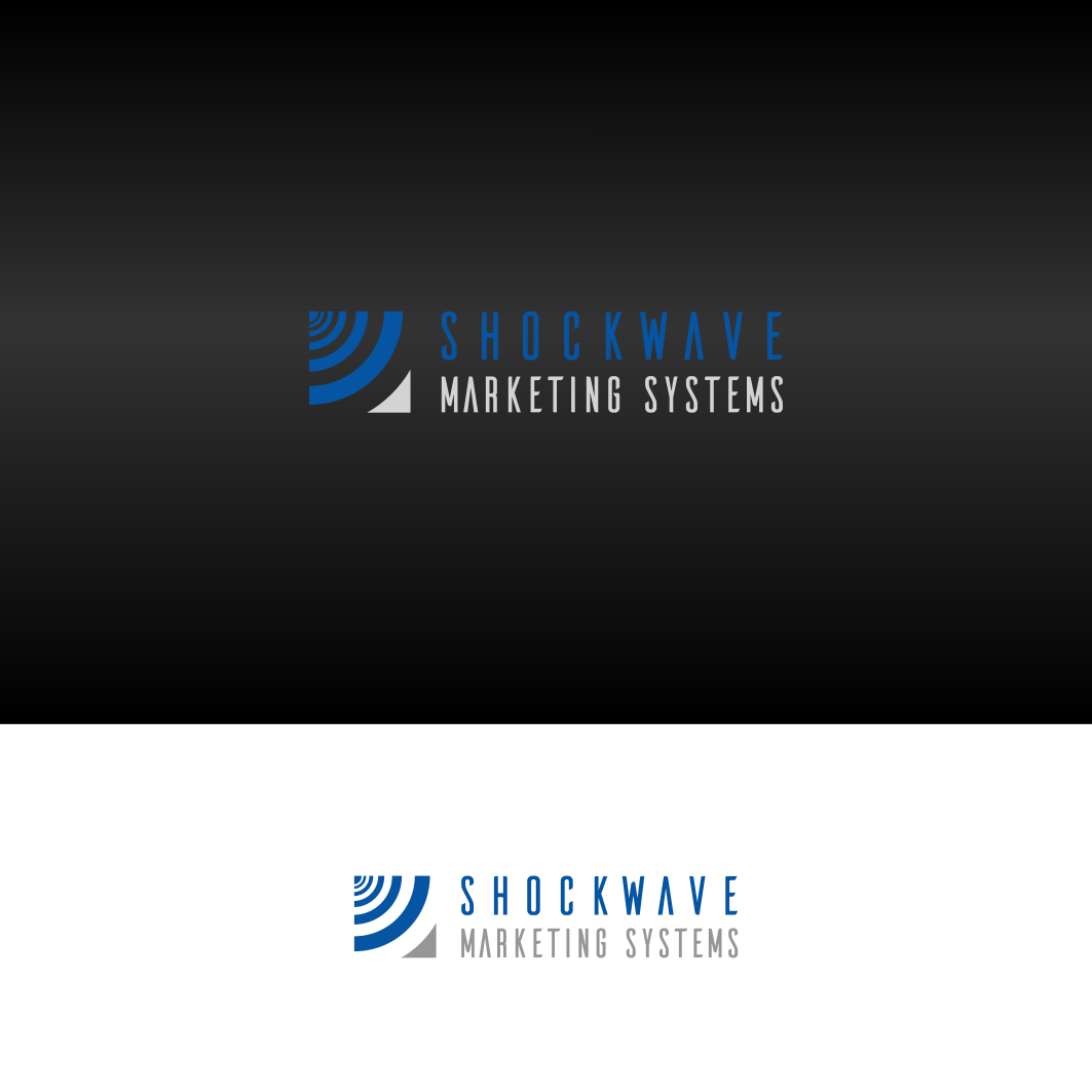 Logo Design by DesignMonkeyBH for Shockwave Marketing Systems | Design #16615697