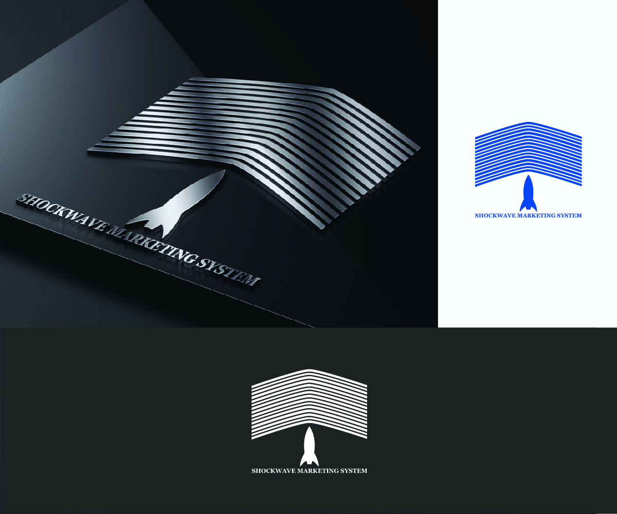 Logo-Design von jos22 2 für Shockwave Marketing Systems | Design #16632801