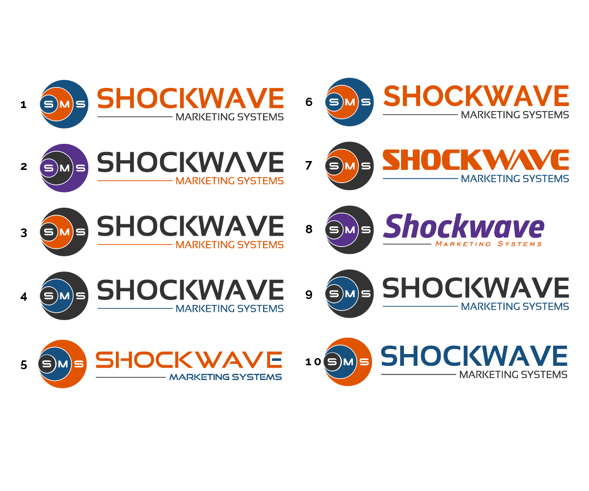 Design de Logo par netbill00 pour Shockwave Marketing Systems | Design #16703042