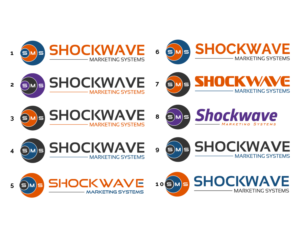 Diseño de Logo por netbill00 para Shockwave Marketing Systems | Diseño: #16703042