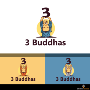 3 Buddhas | Design de Logo par Graphic Bricks