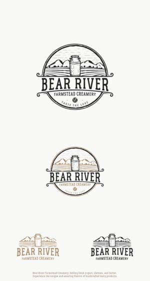 Van Tassell Creamery, Bear River Creamery, Cross Roads Creamery, or Combination of these | Logo Design by macadesign