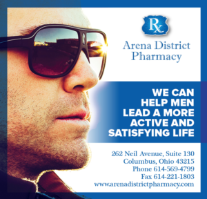 1/4 page advertisement for print and digital media focusing on low testosterone and libido | Advertisement Design by banedsgn
