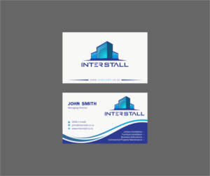 Diseño de Tarjeta de Presentación por INDIAN_Ashok para Interstall ltd | Diseño: #16613282