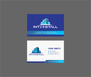 Diseño de Tarjeta de Presentación por INDIAN_Ashok para Interstall ltd | Diseño: #16613307