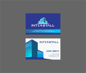 Diseño de Tarjeta de Presentación por INDIAN_Ashok para Interstall ltd | Diseño: #16613319