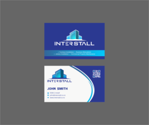 Diseño de Tarjeta de Presentación por INDIAN_Ashok para Interstall ltd | Diseño: #16613322