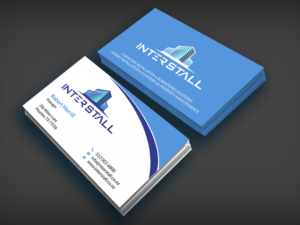 Diseño de Tarjeta de Presentación por SKYdesign para Interstall ltd | Diseño: #16643860