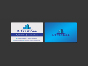 Diseño de Tarjeta de Presentación por Creations Box 2015 para Interstall ltd | Diseño: #16618793