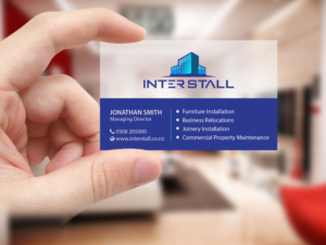 Diseño de Tarjeta de Presentación por Creations Box 2015 para Interstall ltd | Diseño: #16618803