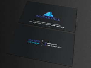 Diseño de Tarjeta de Presentación por chandrayaan.creative para Interstall ltd | Diseño: #16628161