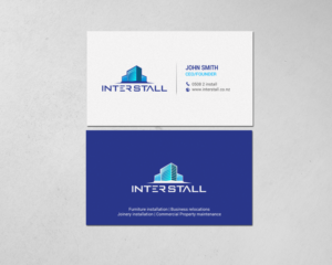 Diseño de Tarjeta de Presentación por chandrayaan.creative para Interstall ltd | Diseño: #16628163