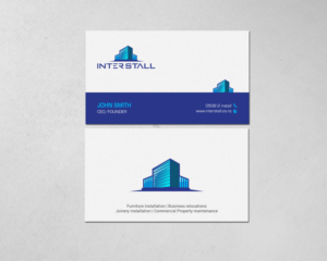 Diseño de Tarjeta de Presentación por chandrayaan.creative para Interstall ltd | Diseño: #16628172