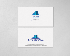 Diseño de Tarjeta de Presentación por chandrayaan.creative para Interstall ltd | Diseño: #16628188