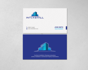 Diseño de Tarjeta de Presentación por chandrayaan.creative para Interstall ltd | Diseño: #16628288