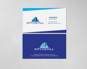 Diseño de Tarjeta de Presentación por chandrayaan.creative para Interstall ltd | Diseño: #16628294