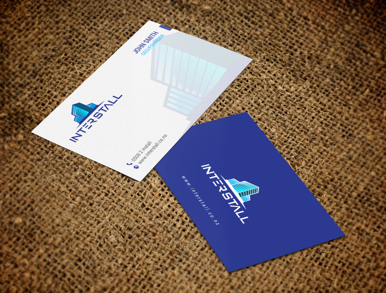 Business Card Design by chandrayaan.creative for Interstall ltd | Design #16641144