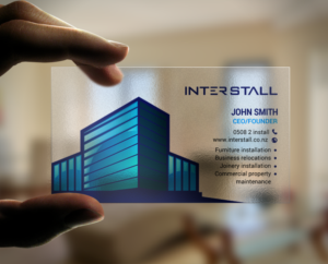 Diseño de Tarjeta de Presentación por chandrayaan.creative para Interstall ltd | Diseño: #16641527