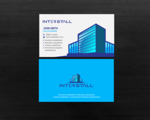 Diseño de Tarjeta de Presentación por chandrayaan.creative para Interstall ltd | Diseño: #16641528