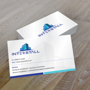 Diseño de Tarjeta de Presentación por Creative Jiniya para Interstall ltd | Diseño: #16612430