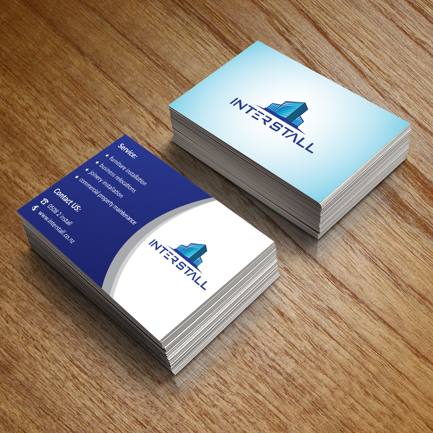 Design de Carte de Visite par Creative Jiniya pour Interstall ltd | Design #16612433