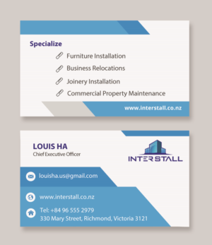 Business Card Design by Louis Ha