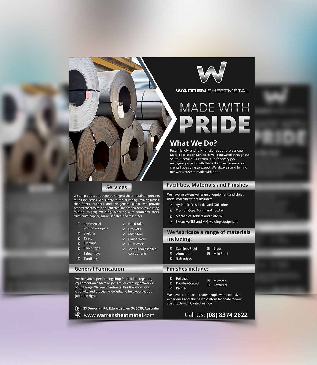 Flyer Design by ecorokerz for Novotel Barossa Valley Resort | Design #16625757